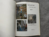 1977 THE REFLECTOR FARRELL HIGH SCHOOL YEARBOOK - FARRELL, PENNSYLVANIA- YB 3173
