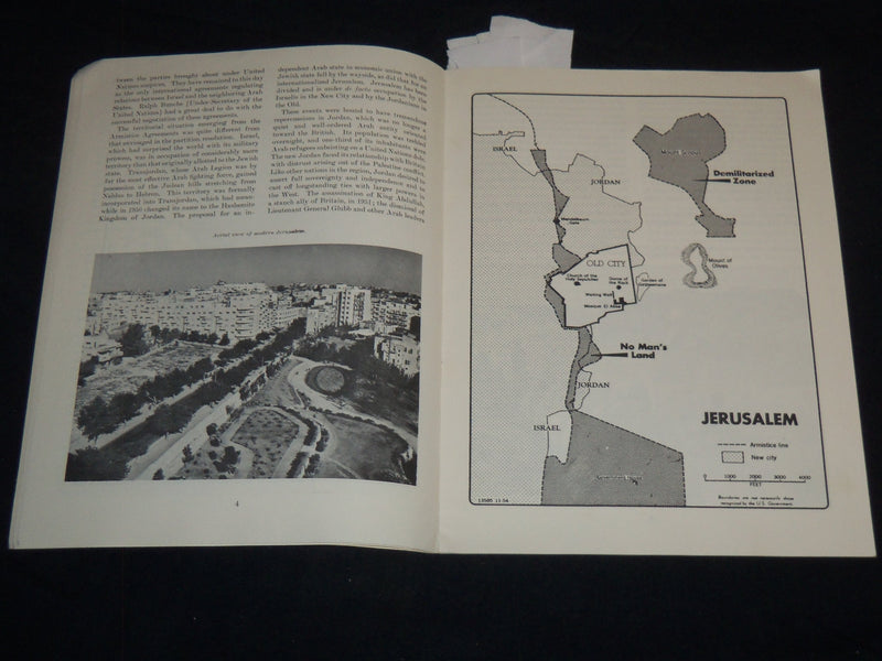 1957 MAY BACKGROUND A LOOK AT THE MIDDLE EAST - PUBLIC SERVICE - J 8154