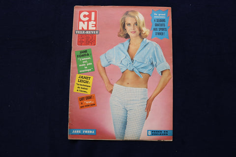 1964 NOVEMBER 5 CINE TELE-REVUE MAGAZINE - JANE FONDA COVER - E 22054