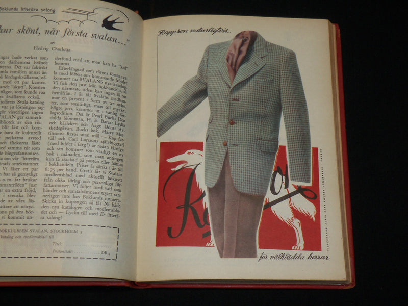 1953 APRIL DET BASTA UR READER'S DIGEST SWEDISH EDITION MAGAZINE - KD 6393