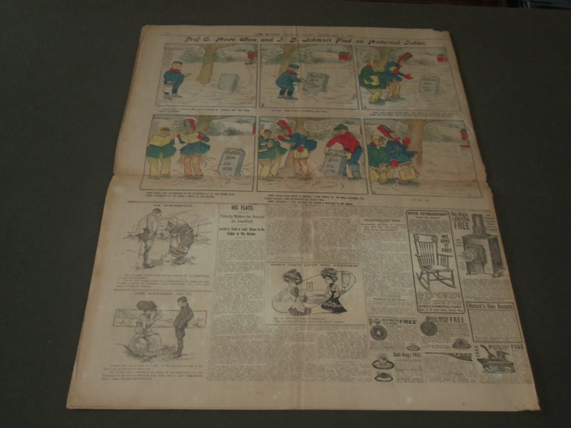 1905 FEBRUARY 5 SUNDAY BOSTON GLOBE SUPPLEMENT PART 2 - COLOR COMICS - NP 2788