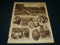 1921 MAY 15 NEW YORK TIMES PICTURE SECTION - HARDING - TILDEN - NT 8936