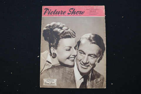 1949 AUGUST 6 PICTURE SHOW MAGAZINE - ANN SHERIDAN & GARY COOPER COVER - E 25197
