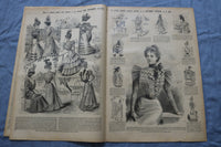 1897 AUGUST 29 LE PETIT ECHO DE LA MODE MAGAZINE - ROBE MALEY - FRENCH - NP 8664