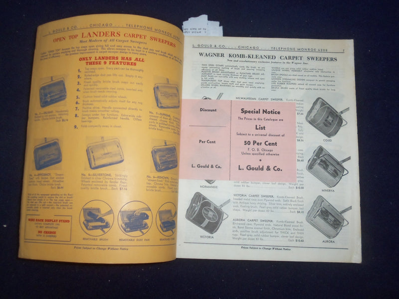 1940-1941 L. GOULD & CO. CATALOG - CHICAGO, ILLINOIS - SINCE 1860 - J 9340