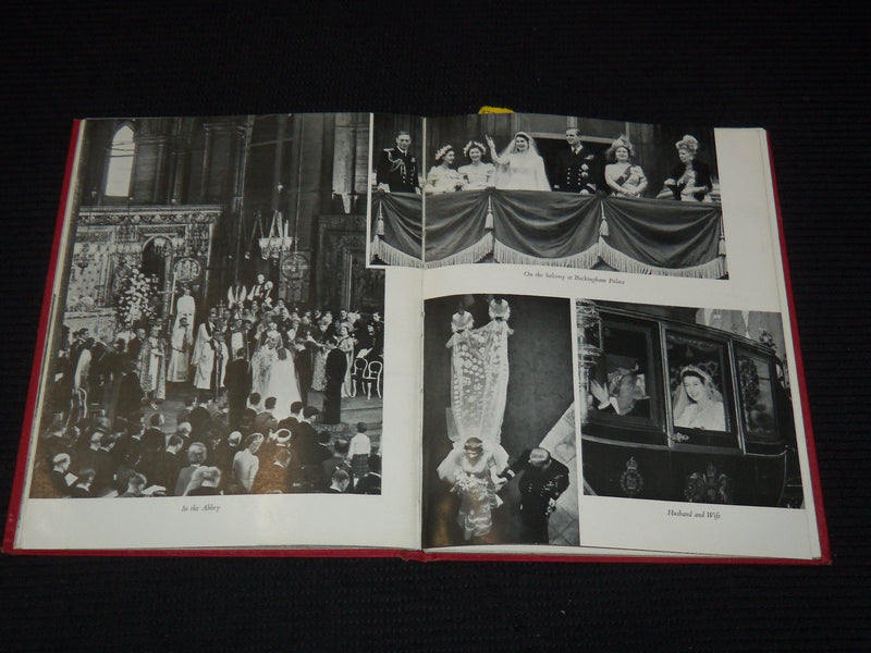 1952-1953 QUEEN ELIZABETH PHOTO ALBUMS LOT OF 2 - HARDCOVER - KD 5403D
