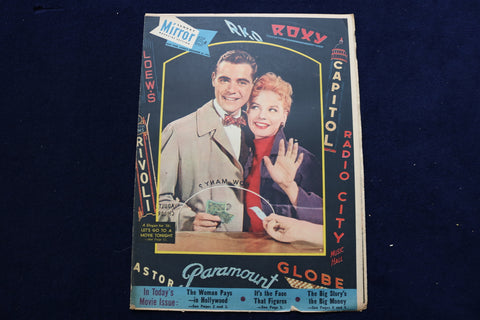 1954 DEC 26 NY MIRROR MAGAZINE - LET'S GO TO A MOVIE TONIGHT COVER - E 22551