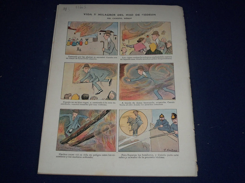 1908 MAY 23 BLANCO Y NEGRO SPANISH MAGAZINE - NICE ILLUSTRATIONS - J 289