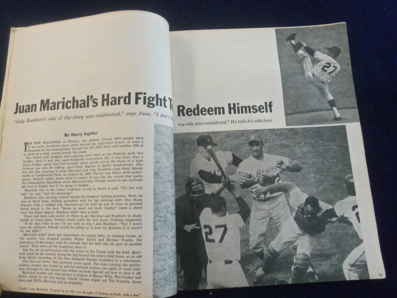 1966 JUNE SPORT MAGAZINE - JOE NAMATH: HIS TROUBLES AND TRIUMPHS - ST 7249