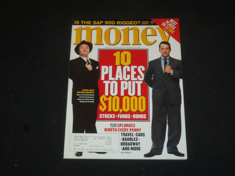 2001 JULY MONEY MAGAZINE - NATHAN LANE & MATTHEW BRODERICK - SP 6145
