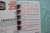 1997 CANNONS COURIER BASEBALL YEARBOOK - K 3403