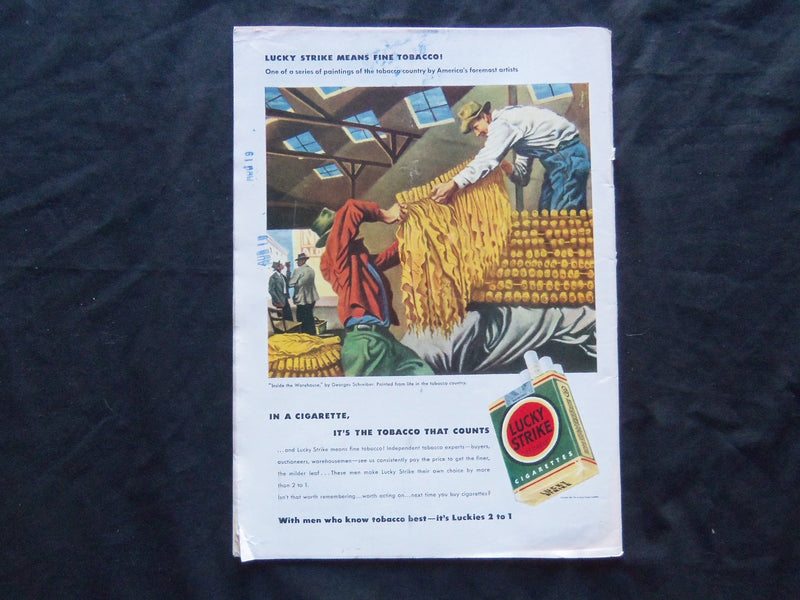 1942 AUGUST 3 TIME MAGAZINE - JAPAN'S GENERAL ITAGAKI - T 825