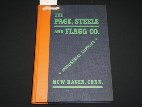 1943 THE PAGE STEELE AND FLAGG CO. CATALOGUE - NEW HAVEN CONNECTICUT - KD 6301