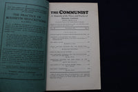1932 NOVEMBER THE COMMUNIST MONTHLY PERIODICAL - K 483