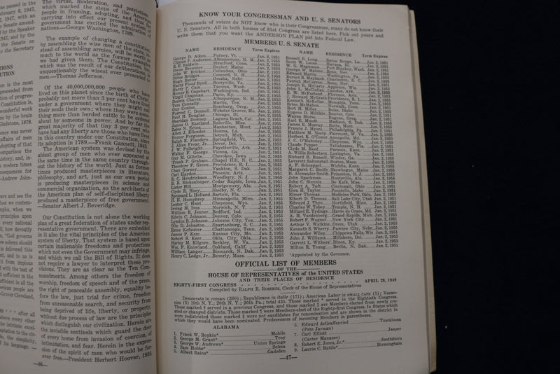 1949 JULY THE ANDERSON PLAN FOR THE AGED AFTER SIXTY - SOFTCOVER BOOK - K 1492
