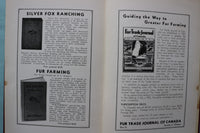 1937 FISHER FARMING HARDCOVER BOOK BY ROBERT G. HODGSON - KD 9698