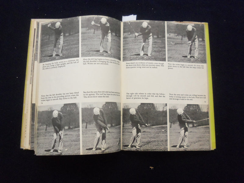 1952 SAM SNEAD HOW TO PLAY GOLF HARDCOVER BOOK - KD 8341