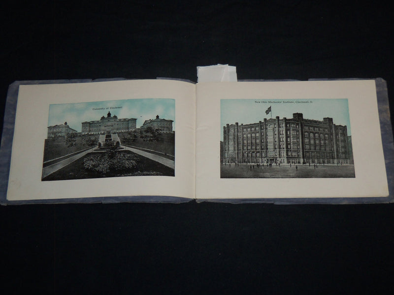 1920'S SEEING CINCINNATI BY THE PHOTOGRAPH ROUTE VIEW BOOK - J 8624