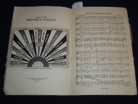 1916 ST. JOSEPH COUNTY PAGEANT PROGRAM - SOUTH BEND INDIANA - J 8735