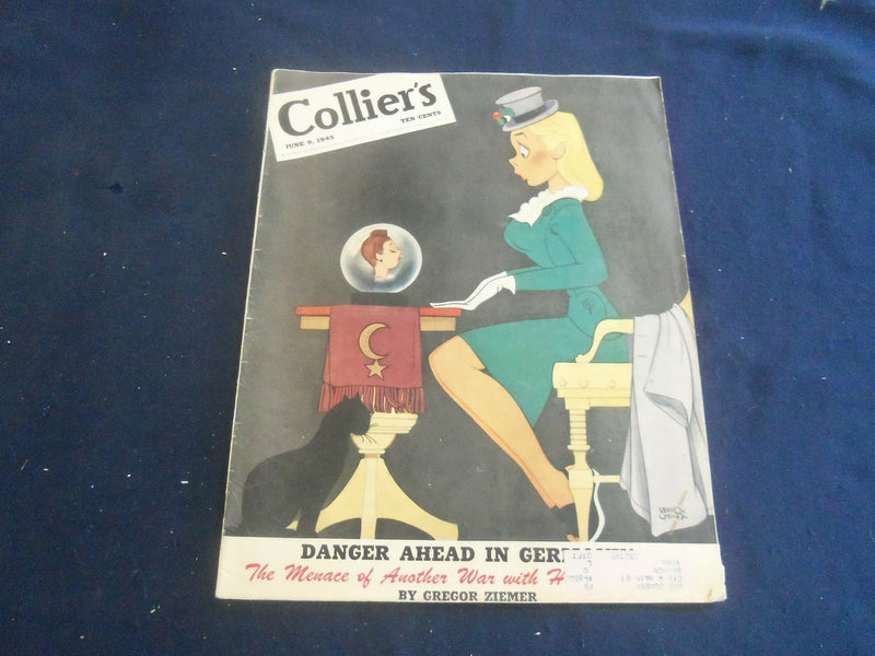 1945 JUNE 9 COLLIER'S MAGAZINE - DANGER AHEAD IN GERMANY - ST 1115J