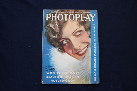 1930 MARCH PHOTOPLAY MAGAZINE - JOAN CRAWFORD COVER - E 18452