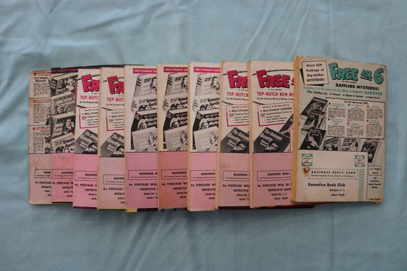 1952-1959 ELLERY QUEEN'S MYSTERY MAGAZINE - LOT OF 10 - O 3943