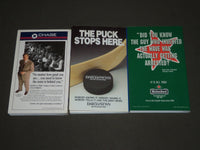 1989-1998 NEW YORK RANGERS YEARBOOKS - MEDIA GUIDES - NICE PHOTOS - O 1733