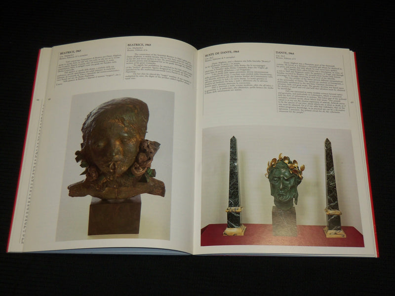 1987 DALI NELLA TERZA DIMENSIONE SOFTCOVER BOOK - NICE PHOTOS - R 725U