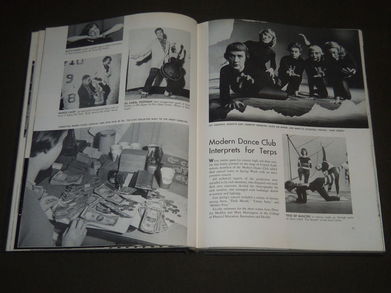 1957 TERRAPIN UNIVERSITY OF MARYLAND COLLEGE YEARBOOK - GREAT PHOTOS - YB 1169