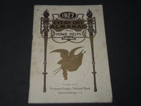 1927 EVERY DAY ALMANAC AND HOME HELPS - BRATTLEBORO, VERMONT - J 2804