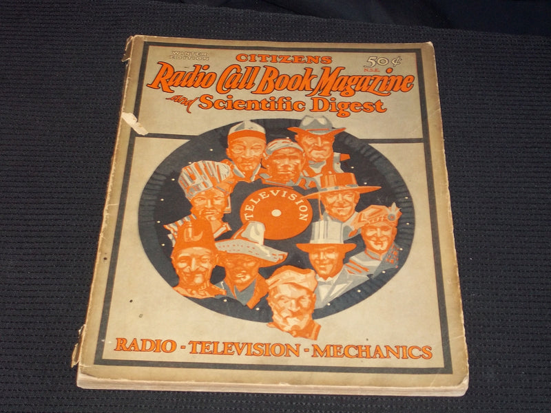 1928 NOVEMBER RADIO CALL BOOK & SCIENTIFIC DIGEST MAGAZINE FRONT COVER - E 6294