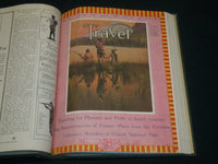 1917 NOVEMBER-1918 OCTOBER TRAVEL MAGAZINE BOUND VOLUME - GREAT COVERS - KD 5968