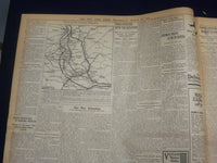 1918 MARCH 27 NEW YORK TIMES - GERMANS TAKE ROYE AND MENACE ALBERT - NT 8158