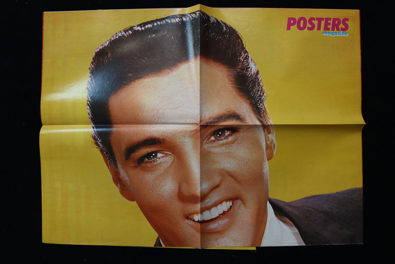 1980'S POSTERS MAGAZINE - LOT OF 5 - ELVIS PRESLEY - FRENCH - O 3796