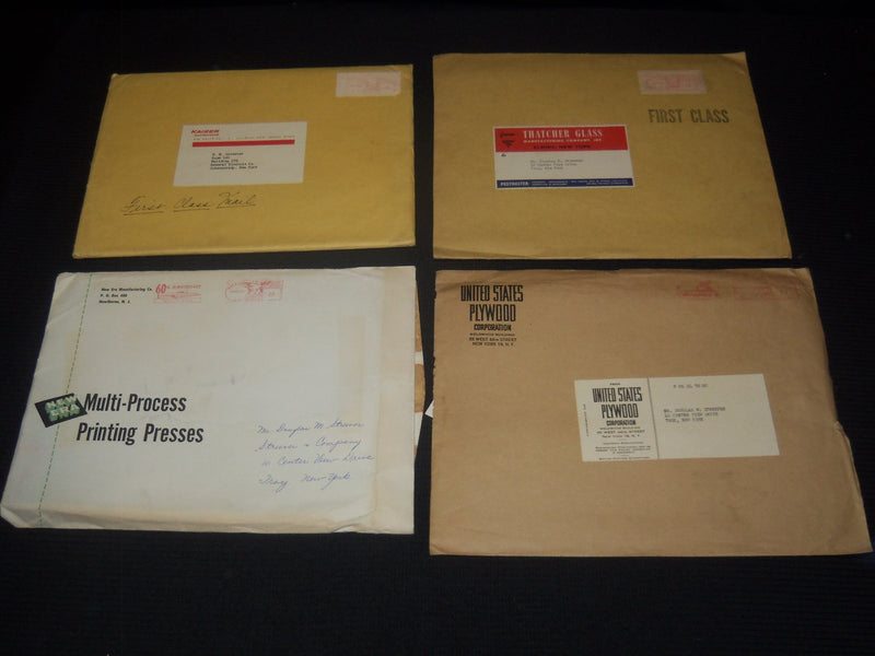 1950'S-1960'S CATALOGS WITH ENVELOPES LOT OF 15 ISSUES - O 2930I