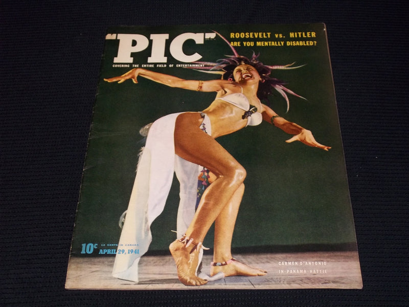 1941 APRIL 29 PIC MAGAZINE - CARMEN D'ANTONIO FRONT COVER - E 20570