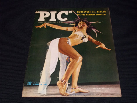 1941 APRIL 29 PIC MAGAZINE - CARMEN D'ANTONIO FRONT COVER - E 20570