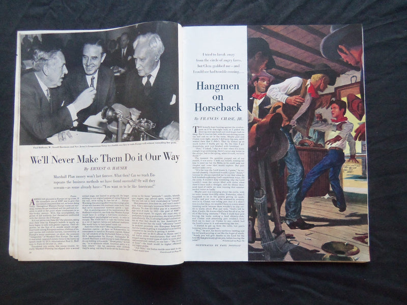 1950 MARCH 4 THE SATURDAY EVENING POST MAGAZINE - ILLUSTRATED COVER - SP 1817