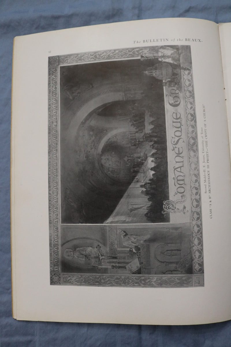 1928 APR THE BULLETIN OF THE BEAUX-ARTS INSTITUTE OF DESIGN MAGAZINE - ST 5507W