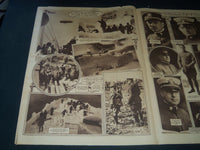 1919 APRIL 20 BALTIMORE SUN NEWSPAPER PICTURE SECTION - WAR MAP - NT 7374