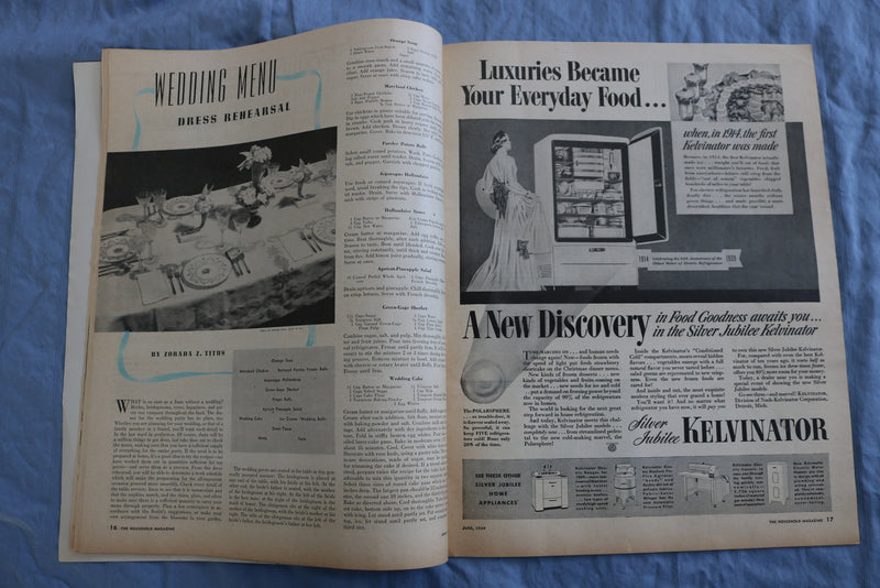 1939 JUNE HOUSEHOLD NEEDLECRAFT MAGAZINE - ILLUSTRATIONS/STORIES/ADS - SP 4784N
