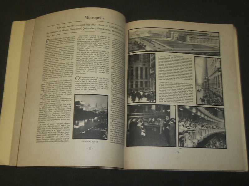 1935 FEBRUARY 25 NORTHWESTERN UNIVERSITY - YOUR COLLEGE EDUCATION - J 3586