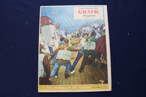 1953 FEBRUARY 22 GRAFIC MAGAZINE - JANE RUSSELL ARTICLE AND PHOTO - E 23021