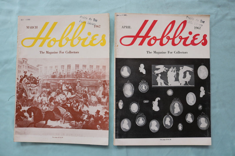 1962 HOBBIES MAGAZINE - COMPLETE YEAR - LOT OF 12 - O 3963