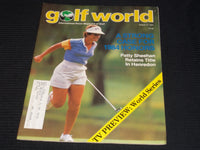 1984 AUGUST 17 GOLF WORLD MAGAZINE - PATTY SHEEHAN FRONT COVER - E 6820