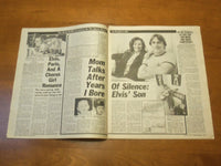 1977 DEC 27 MIDNIGHT GLOBE NEWSPAPER - JANE CLARK: I HAD ELVIS' SON - NP 4740
