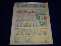 1983 FEBRUARY 13 THE SUNDAY PRESS COLOR COMICS - PEANUTS - GARFIELD - NP 1847M