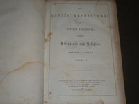 1856 JAN-DEC LADIES' REPOSITORY BOUND VOLUME NO. 16 - GREAT ENGRAVINGS - KD 4340
