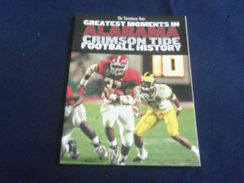 2002 GREATEST MOMENTS IN ALABAMA CRIMSON TIDE FOOTBALL HISTORY - SP 1221J