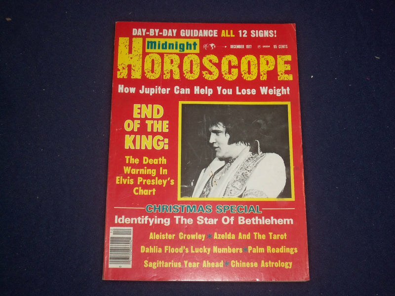 1977 DECEMBER MIDNIGHT HOROSCOPE MAGAZINE-ELVIS PRESLEY-PHOTOS & STORIES-ST 5987